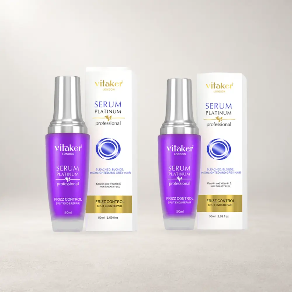 Serumas „Platinum“ – blondinėms ir šviesintiems plaukams, 50 ML.