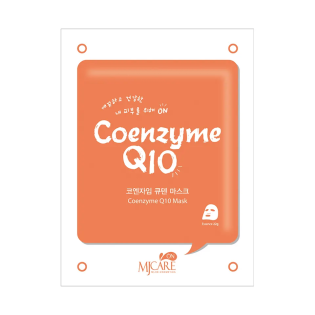 MJCARE kofermento Q10 veido kaukė, 22 g