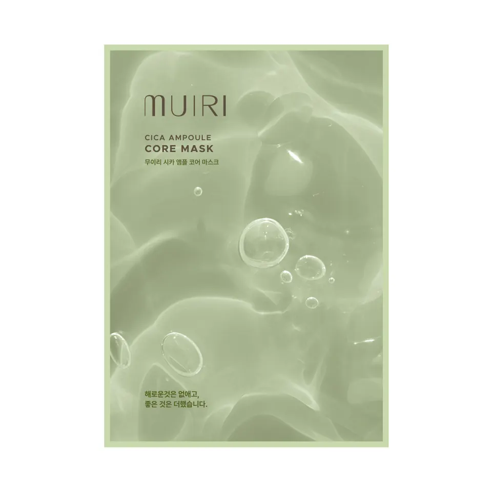 Muiri cica ampulės lakštinė veido kaukė, 25 g