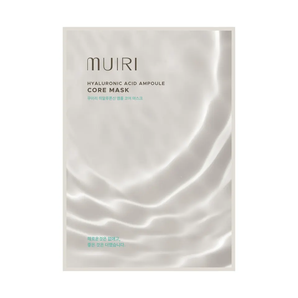 Muiri hialurono rūgšties lakštinė veido kaukė, 25 g