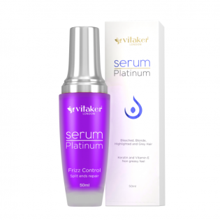 Serumas „Platinum“ – blondinėms ir šviesintiems plaukams, 50 ML. (Suplyšo įpakavimas, plevelė)