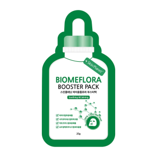 Skin Planet Biomeflora raminamoji ir odą raminanti veido kaukė, 25 g