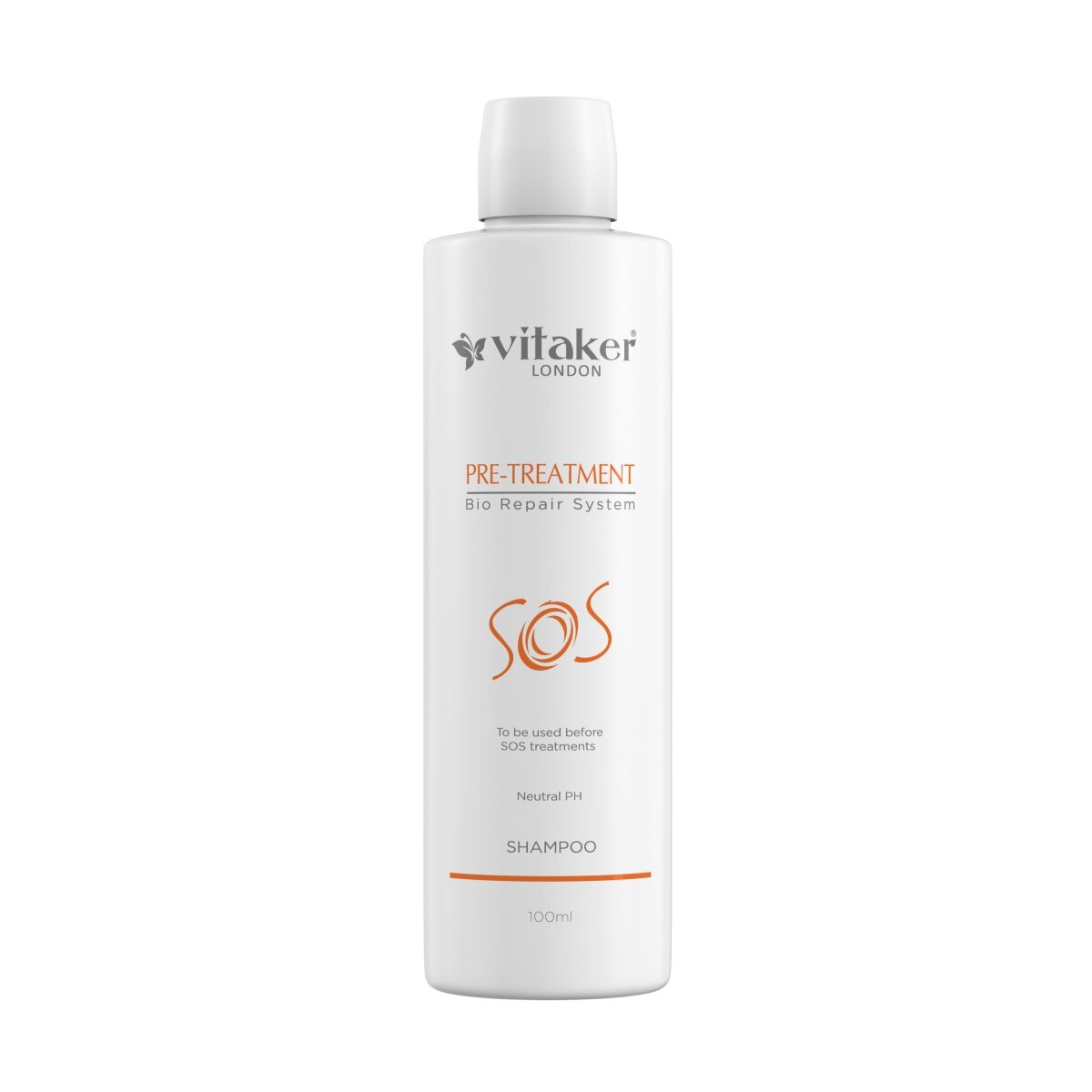 VITAKER SOS PRE- TREATMENT šampūnas prieš procedūras 100 ML