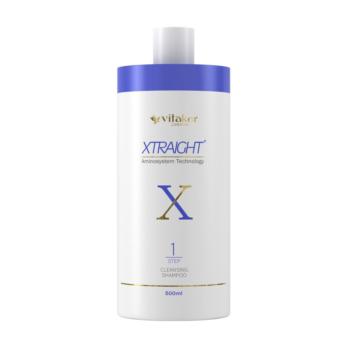Vitaker XTRAIGHT giliai valantis šampūnas 500ML.
