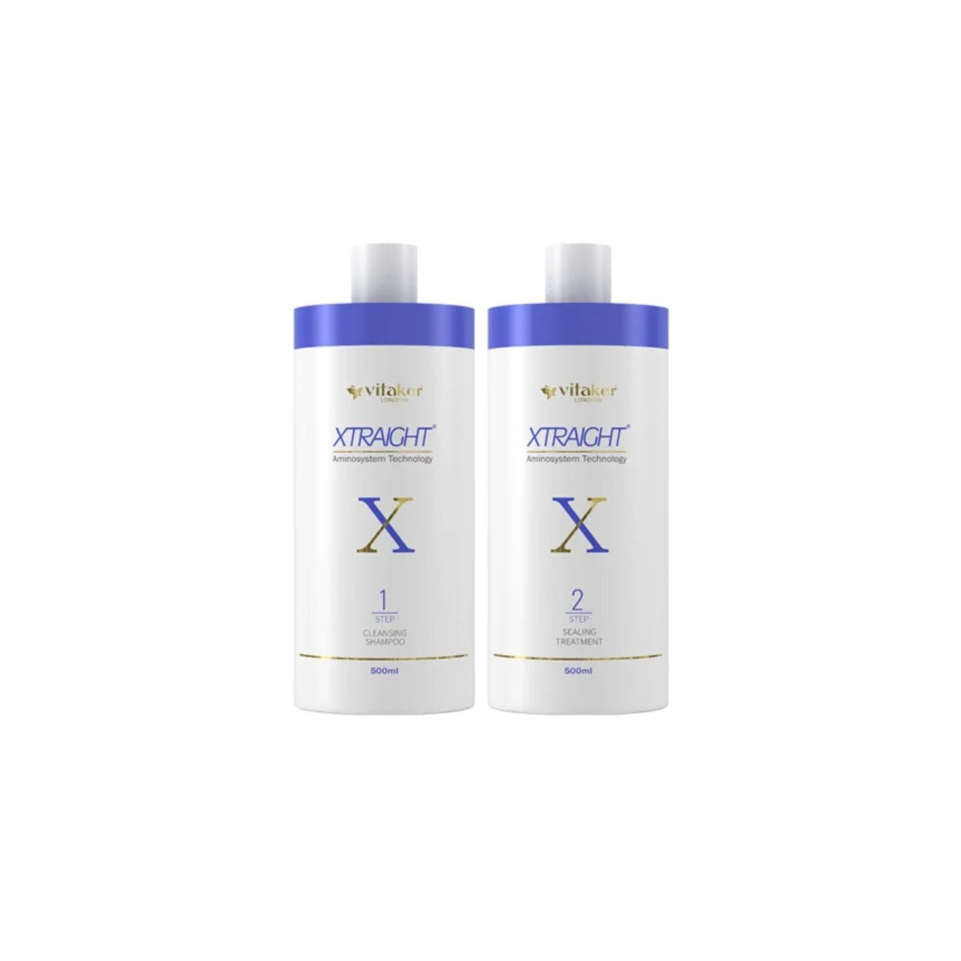 Vitaker XTRAIGHT giliai valantis šampūnas ir keratinas 500ML.